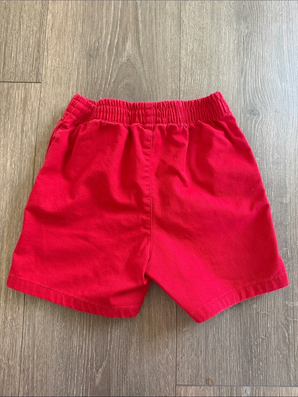 Ralph Lauren Bright Red Elastic Waist Shorts